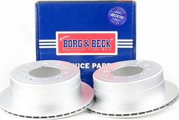 Borg & Beck BBD4343 - Тормозной диск avtokuzovplus.com.ua