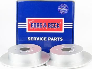 Borg & Beck BBD4363 - Тормозной диск avtokuzovplus.com.ua