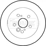 Borg & Beck BBD4363 - Тормозной диск avtokuzovplus.com.ua