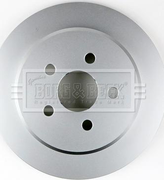 Borg & Beck BBD4373 - Тормозной диск avtokuzovplus.com.ua