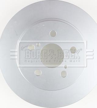 Borg & Beck BBD4376 - Тормозной диск avtokuzovplus.com.ua