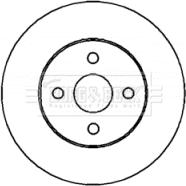 Borg & Beck BBD4377 - Тормозной диск avtokuzovplus.com.ua