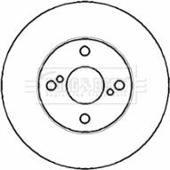 Borg & Beck BBD4379 - Тормозной диск avtokuzovplus.com.ua