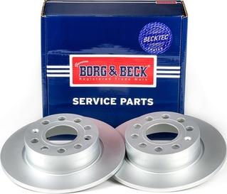 Borg & Beck BBD4382 - Тормозной диск avtokuzovplus.com.ua