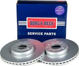 Borg & Beck BBD4383 - Тормозной диск avtokuzovplus.com.ua