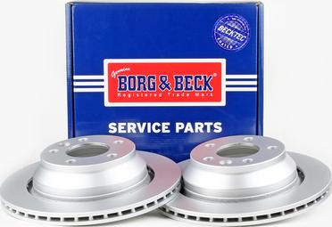 Borg & Beck BBD4388 - Гальмівний диск autocars.com.ua