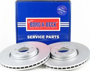 Borg & Beck BBD4389 - Гальмівний диск autocars.com.ua