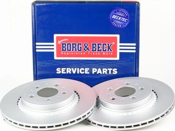 Borg & Beck BBD4390 - Тормозной диск avtokuzovplus.com.ua