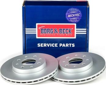 Borg & Beck BBD4406 - Гальмівний диск autocars.com.ua
