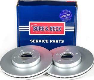 Borg & Beck BBD4451 - Тормозной диск avtokuzovplus.com.ua