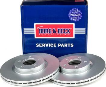 Borg & Beck BBD4452 - Гальмівний диск autocars.com.ua