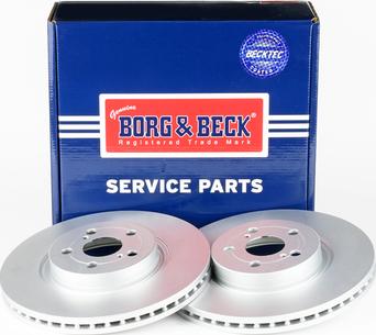 Borg & Beck BBD4459 - Тормозной диск avtokuzovplus.com.ua