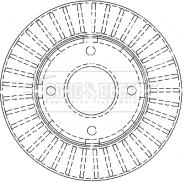 Borg & Beck BBD4477 - Тормозной диск avtokuzovplus.com.ua