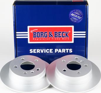 Borg & Beck BBD4487 - Гальмівний диск autocars.com.ua