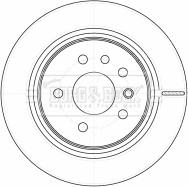 Borg & Beck BBD4530 - Гальмівний диск autocars.com.ua