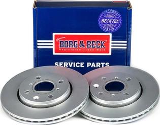 Borg & Beck BBD4534 - Гальмівний диск autocars.com.ua