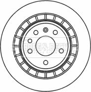 Borg & Beck BBD4558 - Гальмівний диск autocars.com.ua