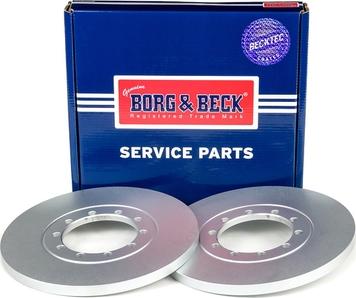 Borg & Beck BBD4566 - Гальмівний диск autocars.com.ua