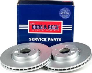 Borg & Beck BBD4567 - Тормозной диск avtokuzovplus.com.ua