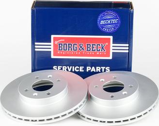 Borg & Beck BBD4579 - Гальмівний диск autocars.com.ua
