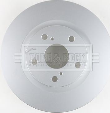 Borg & Beck BBD4606 - Тормозной диск avtokuzovplus.com.ua