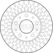 Borg & Beck BBD4608 - Гальмівний диск autocars.com.ua