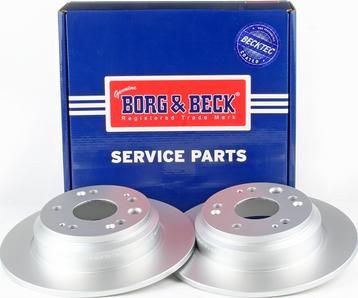 Borg & Beck BBD4612 - Тормозной диск avtokuzovplus.com.ua