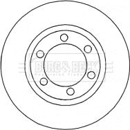 Borg & Beck BBD4618 - Тормозной диск autodnr.net