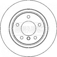 Borg & Beck BBD4619 - Гальмівний диск autocars.com.ua