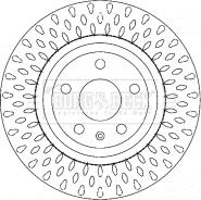 Borg & Beck BBD4626 - Тормозной диск avtokuzovplus.com.ua