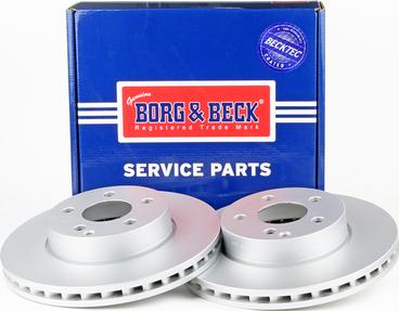 Borg & Beck BBD4629 - Гальмівний диск autocars.com.ua