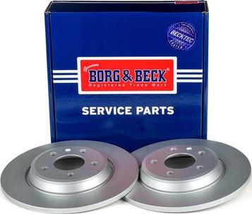 Borg & Beck BBD4635 - Тормозной диск avtokuzovplus.com.ua
