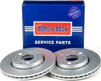 Borg & Beck BBD4640 - Тормозной диск avtokuzovplus.com.ua