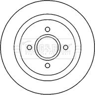 Jurid 562535JC - Гальмівний диск autocars.com.ua