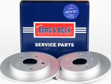 Borg & Beck BBD4666 - Тормозной диск avtokuzovplus.com.ua