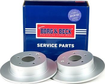Borg & Beck BBD4670 - Тормозной диск avtokuzovplus.com.ua