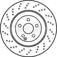 Borg & Beck BBD4676 - Тормозной диск avtokuzovplus.com.ua