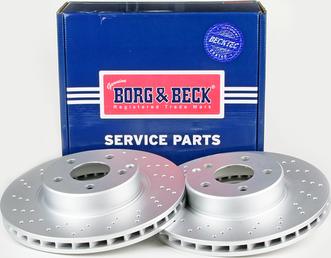 Borg & Beck BBD4678 - Гальмівний диск autocars.com.ua