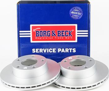 Borg & Beck BBD4687 - Гальмівний диск autocars.com.ua