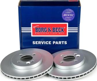 Borg & Beck BBD4692 - Гальмівний диск autocars.com.ua