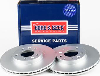 Borg & Beck BBD4693 - Гальмівний диск autocars.com.ua