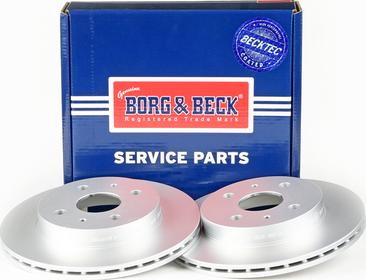 Borg & Beck BBD4698 - Гальмівний диск autocars.com.ua