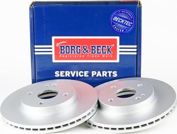 Borg & Beck BBD4700 - Тормозной диск avtokuzovplus.com.ua