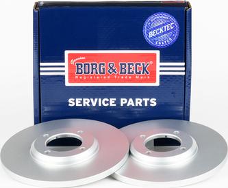 Borg & Beck BBD4724 - Гальмівний диск autocars.com.ua