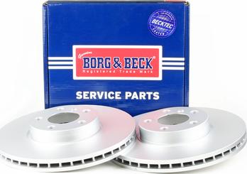 Borg & Beck BBD4725 - Тормозной диск avtokuzovplus.com.ua