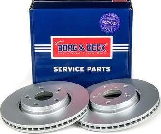 Borg & Beck BBD4745 - Тормозной диск avtokuzovplus.com.ua