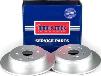 Borg & Beck BBD4748 - Гальмівний диск autocars.com.ua