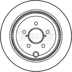 AYD 10-50567 - Гальмівний диск autocars.com.ua