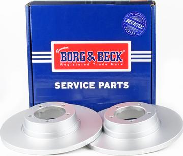 Borg & Beck BBD4760 - Гальмівний диск autocars.com.ua