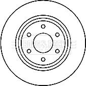 Borg & Beck BBD4769 - Гальмівний диск autocars.com.ua